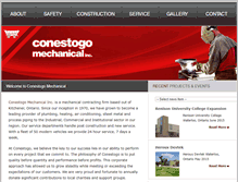Tablet Screenshot of conestogomech.com